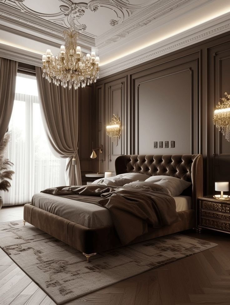 الطراز الكلاسيك — غرفة النوم، صورة 25