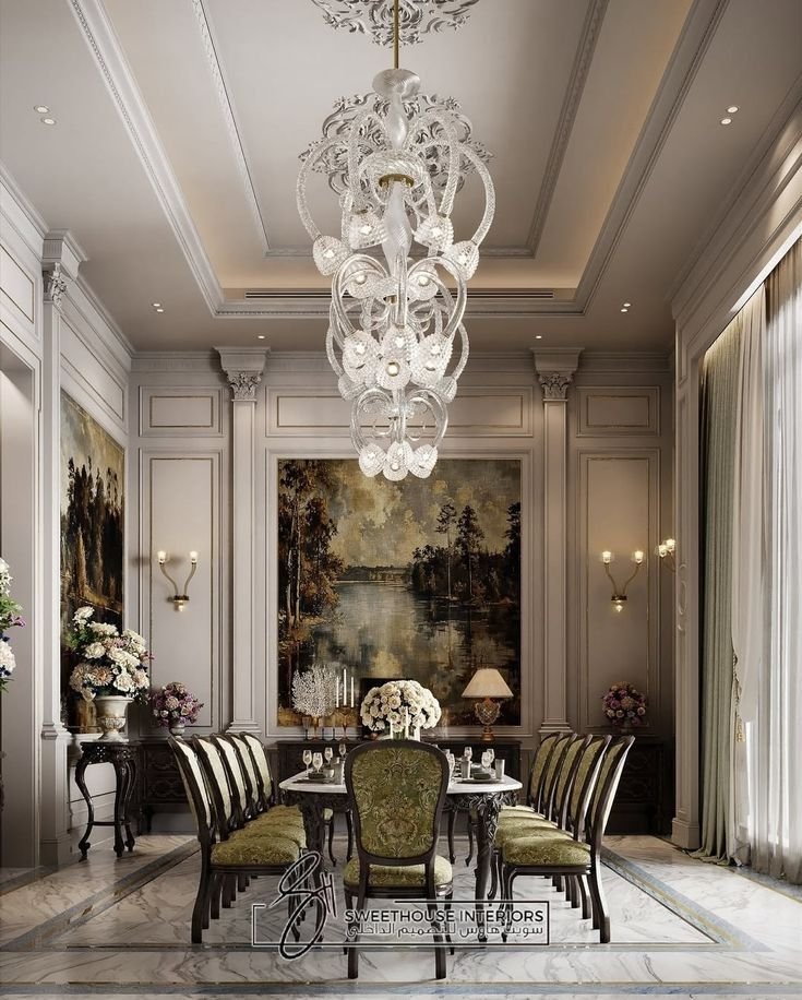 الطراز الكلاسيك — السفرة، صورة 43